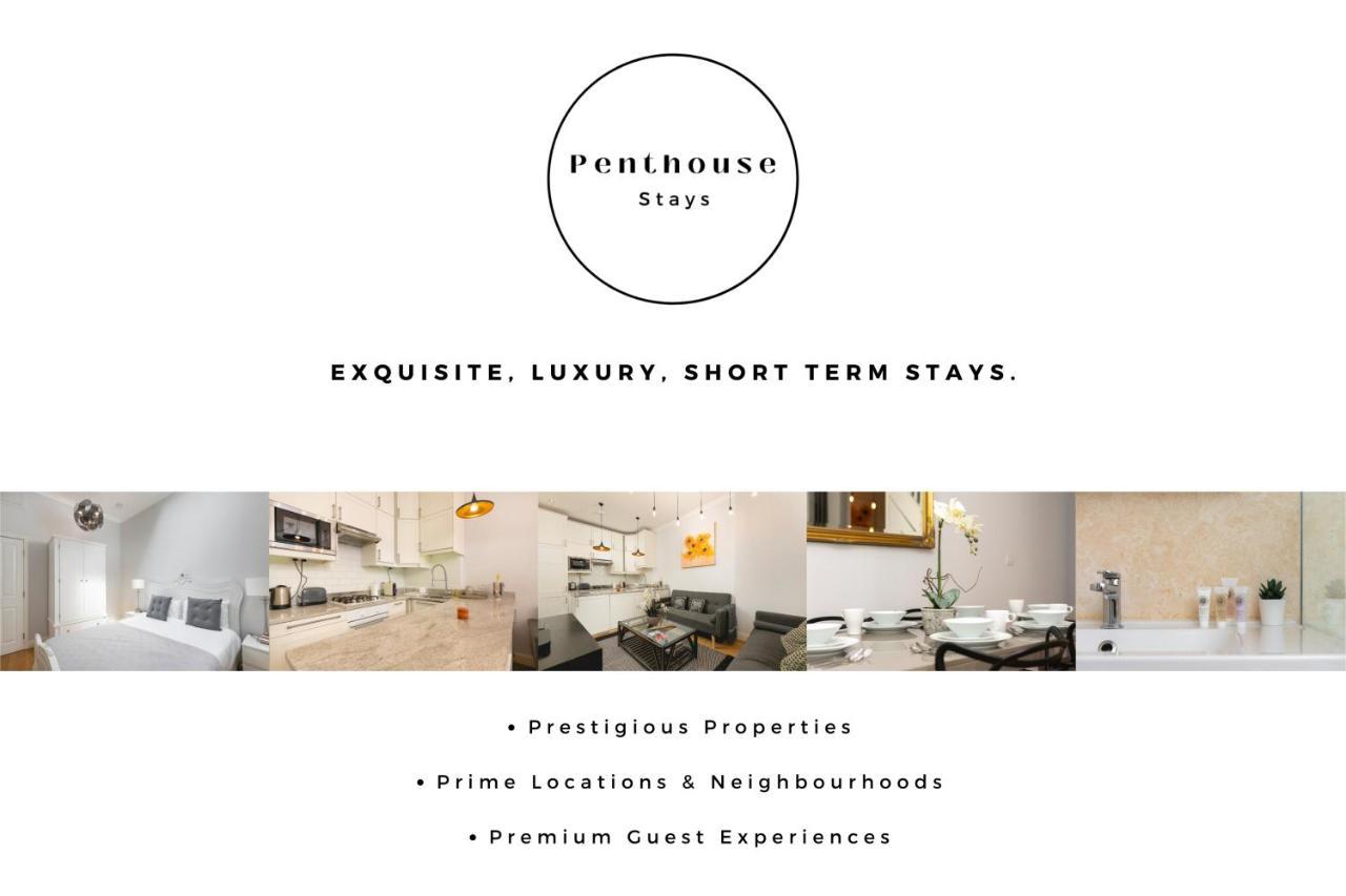 Penthousestays Notting Hill - Spacious 3 Bedroom King Bed Apartment - Near Portobello Road & Kensington High Street Londyn Zewnętrze zdjęcie